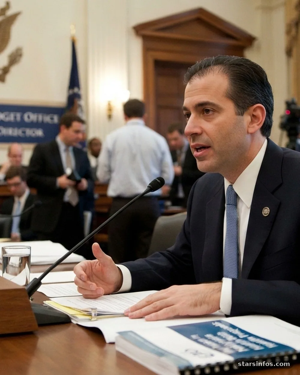 Leadership at the Congressional Budget Office - peter orszag hair