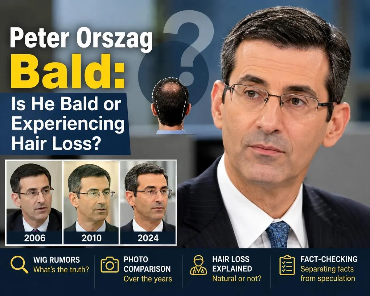 Visual Timeline: A Comparison of Appearance - peter orszag wig