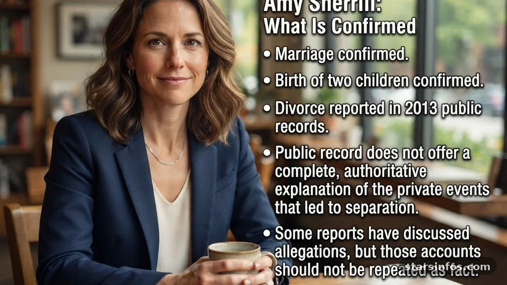 What Is Confirmed About the Divorce? - amy sherrill