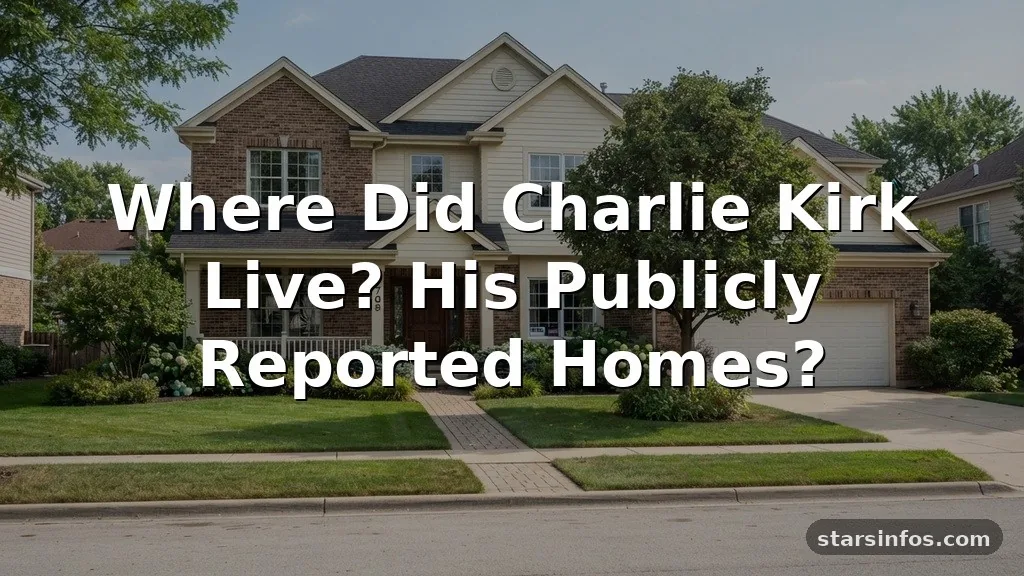 where did charlie kirk live