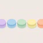 Lineup of colorful round tins in a row illustrating the ZYN flavors guide